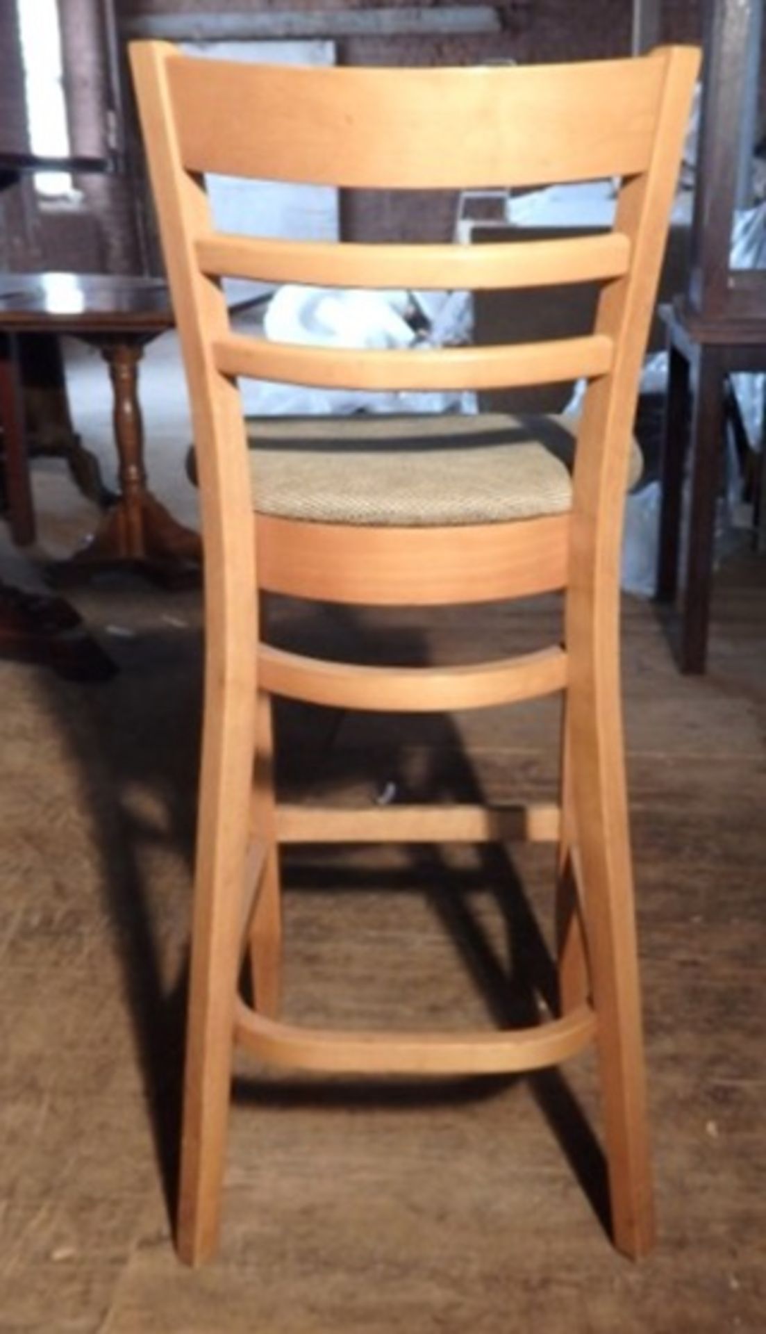 10 x Tall Bistro Chairs - All Recently Taken From A Bar & Restaurant Environment - Dimensions: H87 x - Image 2 of 5