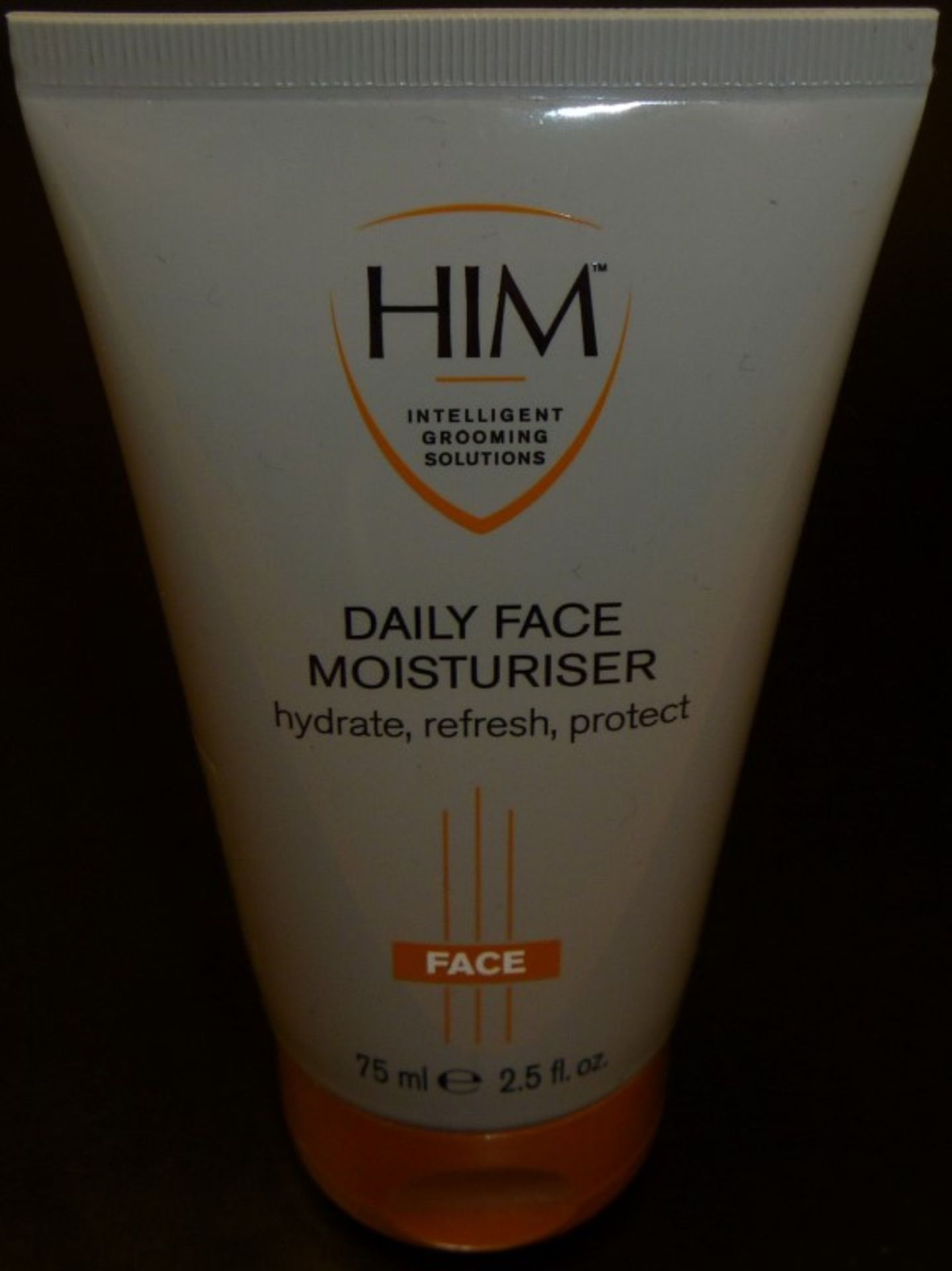 70 x HIM Intelligent Grooming Solutions - 75ml DAILY FACE MOISTURISER - Brand New Stock - Hydrate, R - Image 2 of 3