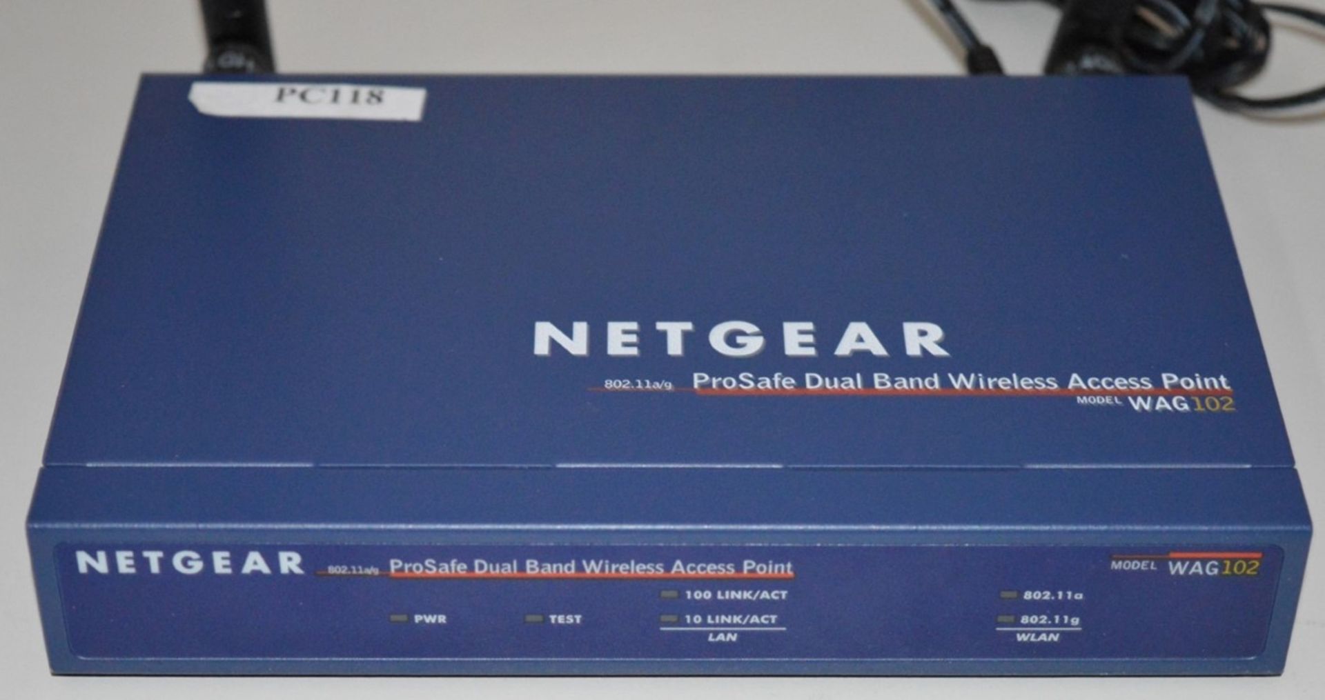 1 x Netgear WAG102 ProSafe Dual Band Wireless Access Point - Wireless Access Point For Upto 128 Simu - Image 2 of 3