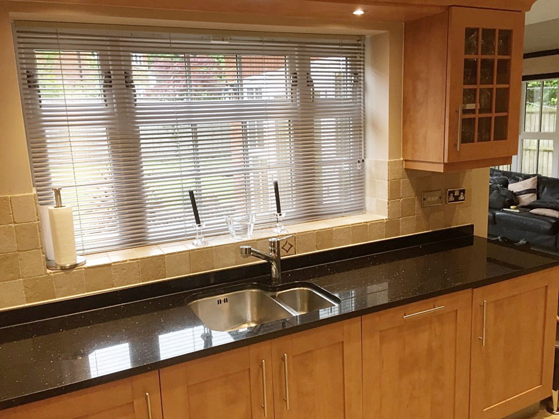 1 x Gemini Fitted Kitchen With Granite Worktops, Integrated AEG Appliances, And Utility Area - CL130 - Image 16 of 31
