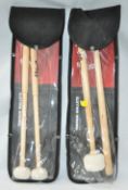 3 x Sets of Stagg Timpani Mallets With Maple Shafts - New Stock - CL020 - Ref Pro26 - Location: Altr