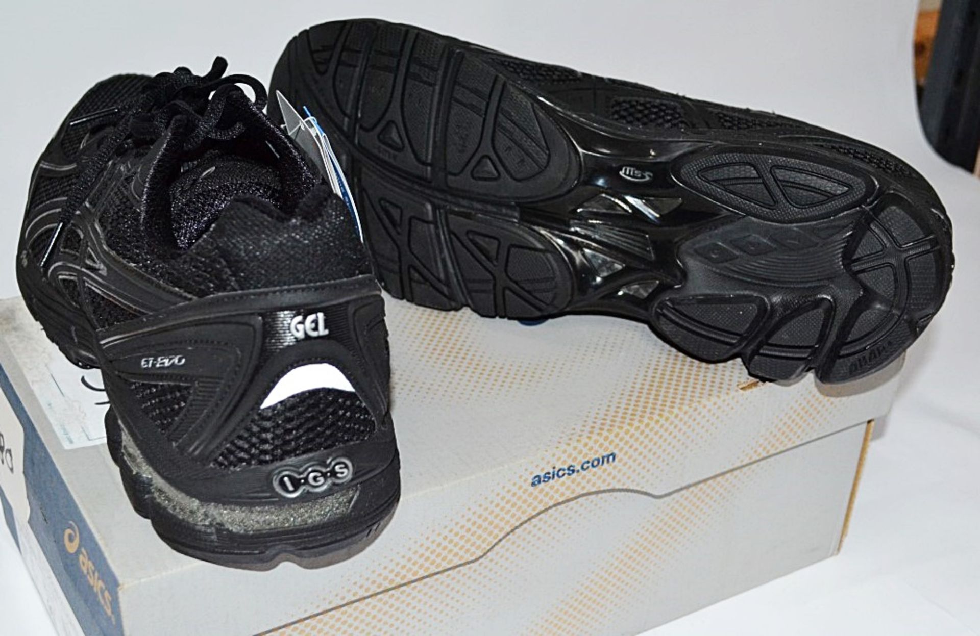 1 x Pair Of ASICS "GT-2170" Mens Trainers - Adult Size: UK 13 - Colour: Onyx Black - CL155 - Ref: - Image 4 of 5