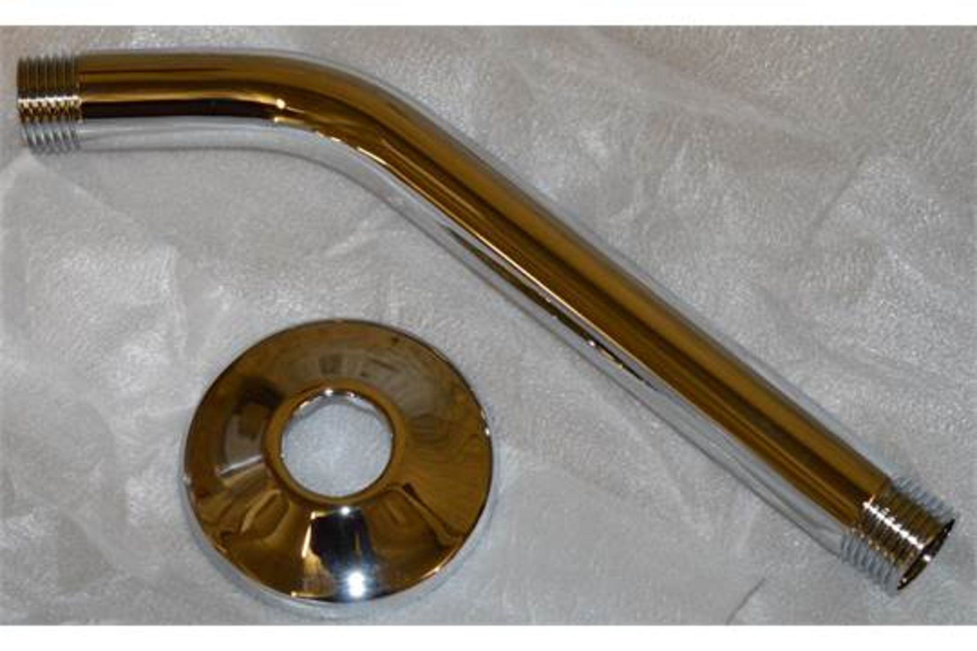 10 x Carmina Shower Arms - Solid Brass With Chrome Finish - Brand New Boxed Stock - Approx RRP £170 - Image 2 of 6