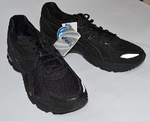 1 x Pair Of ASICS "GT-2170" Mens Trainers - Adult Size: UK 13 - Colour: Onyx Black - CL155 - Ref: