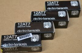 4 x Electro Harmonix 12AT7 Power Tube Amp Valves - New Boxed Stock - CL020 - Ref Mus007 - Location: