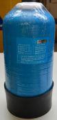 1 x Unused Water Softener Pressure Vessel - - 8x17 Inch - Resin Vessel For Water Softening, Filtrati