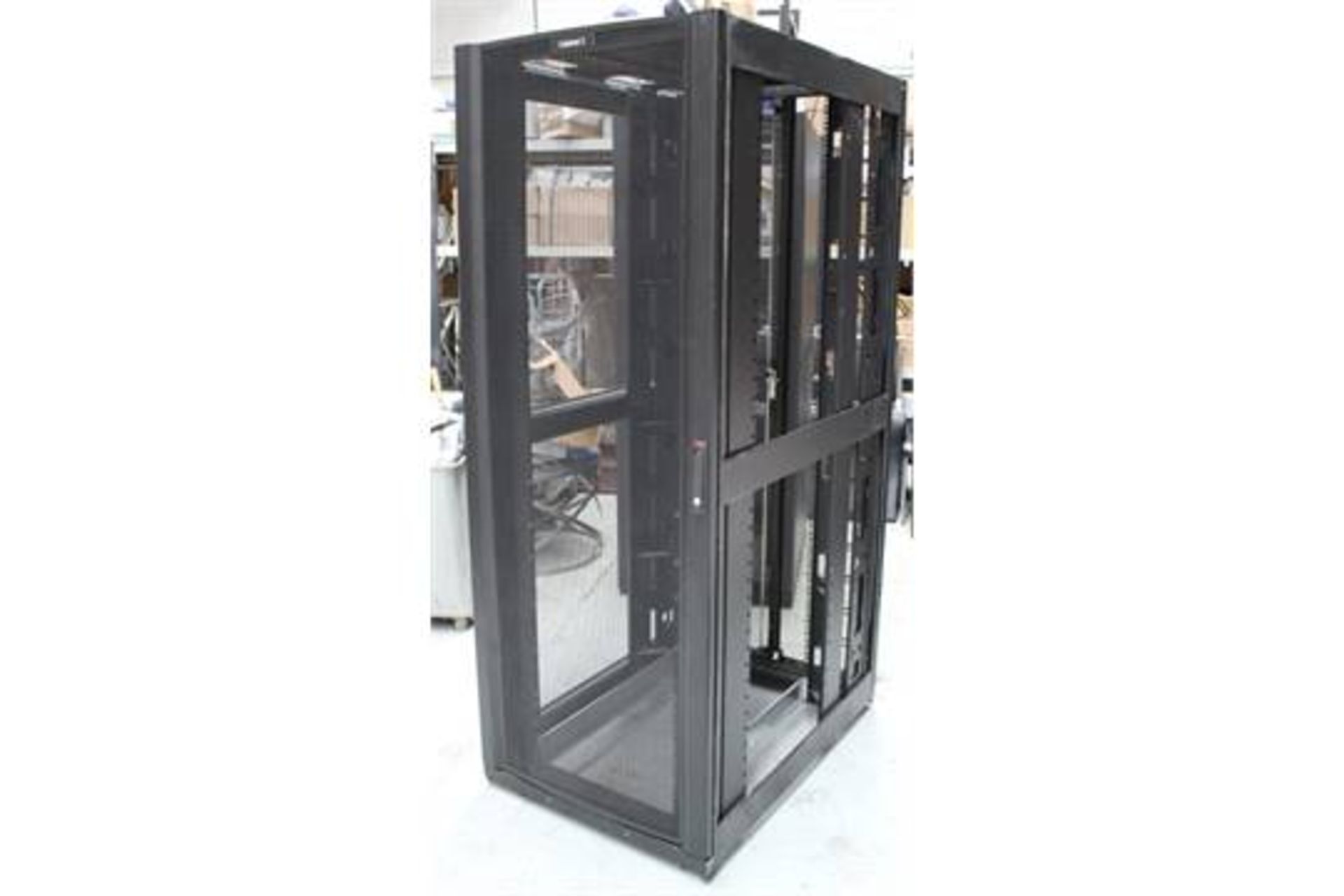 1 x APC Netshelter 42U Server Enclosure - AR3100 Black - Suitable For 19 Inch Compliant Equipment -