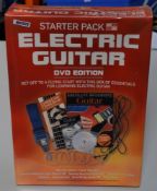 1 x Electric Guitar Starter Pack - DVD Edition - Includes Absolute Beginners Guitar Book and CD, Abs