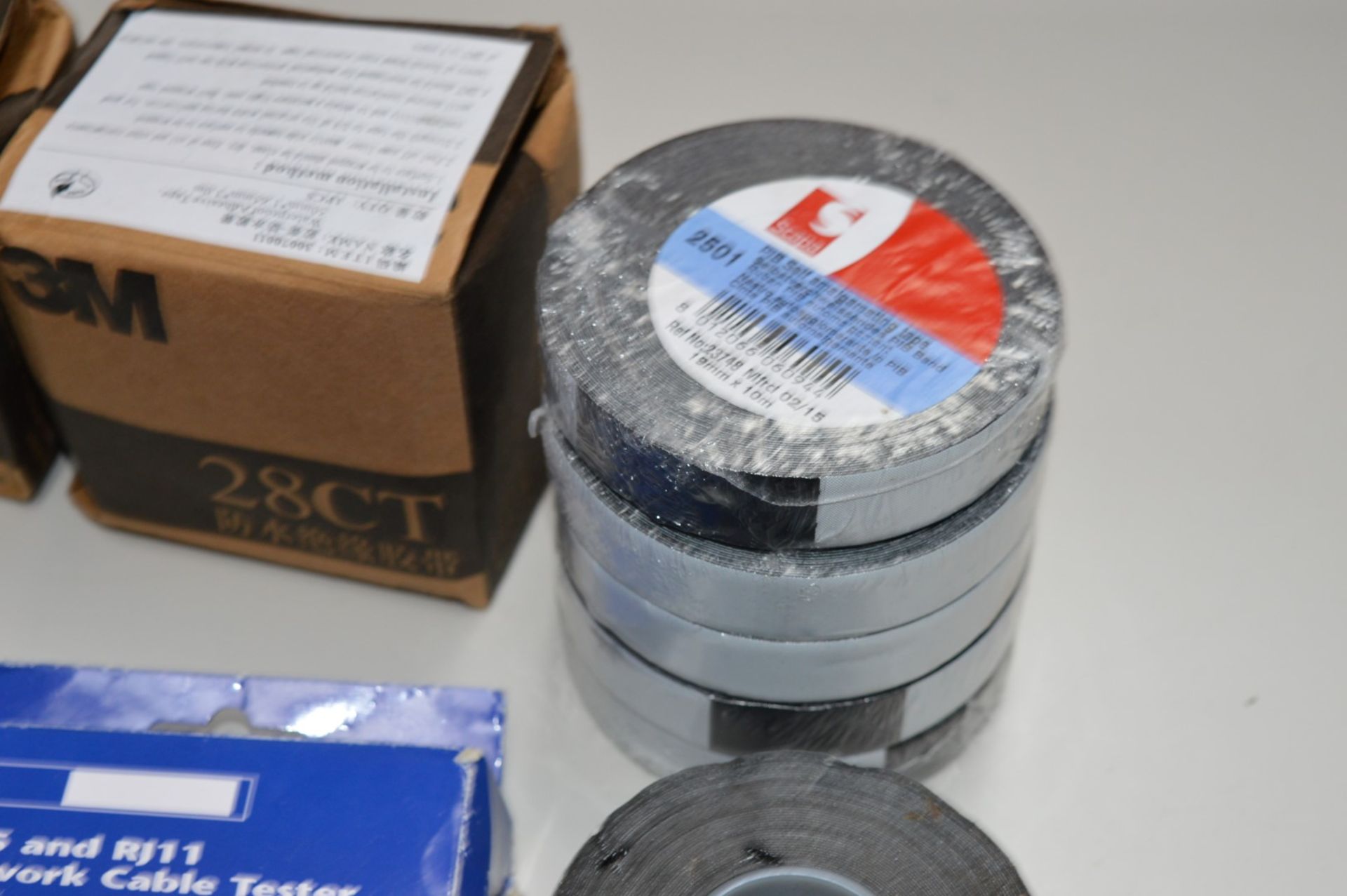 Assorted Collection of Electrical Consumables - CL300 - Includes 20 x Rolls of PVC Electrical Tape, - Image 23 of 28
