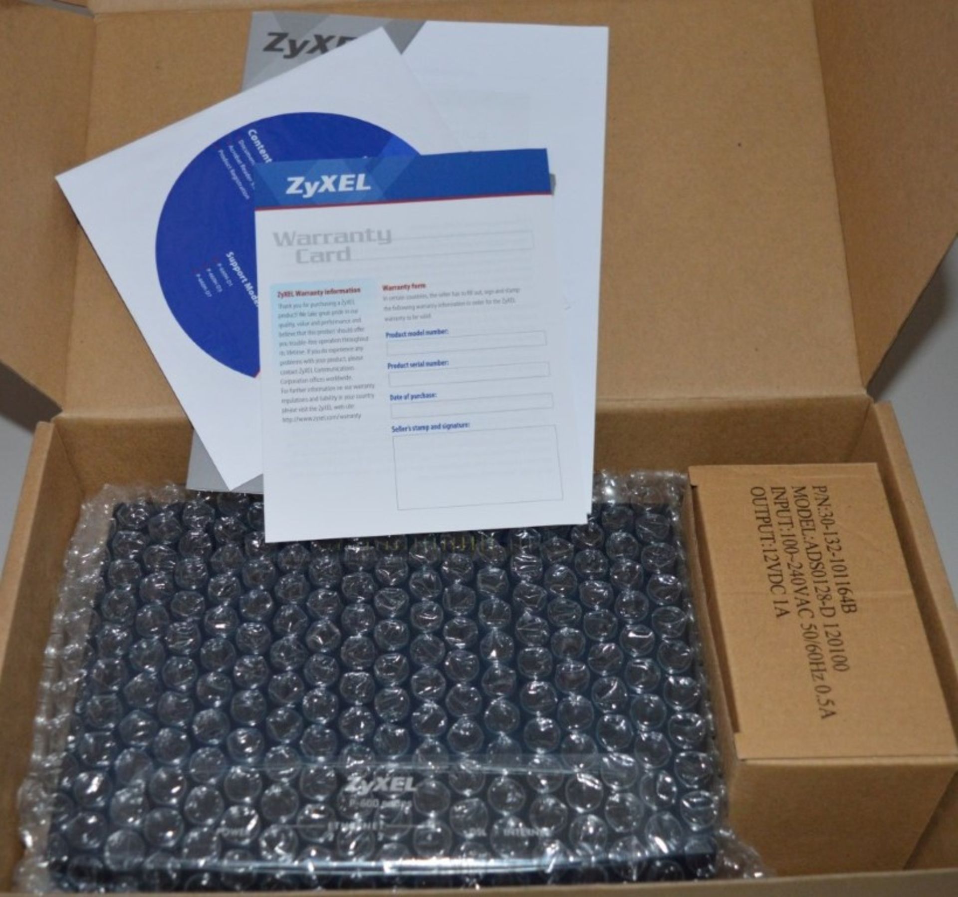 1 x Zyxel Ultra High Speed ASL2+ Gateway For SOHO Networks Router - Model P-660H - New and Sealed - - Image 3 of 3