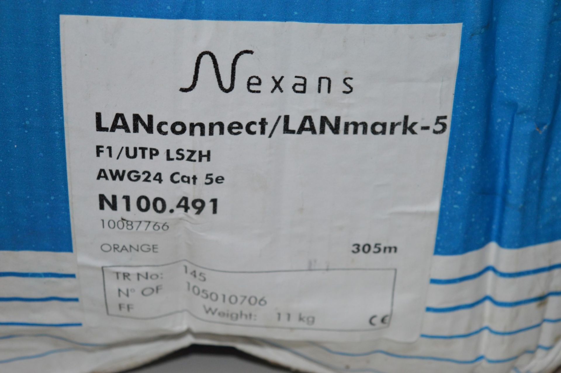1 x Box of Nexans Lnamark5 Category 5e Cable - Part Used Box With Large Quantity Included - Box Size - Image 2 of 4