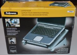 1 x Fellowes Laptiop Riser - New Boxed Stock - Positions Your Laptop at a Comfortable Viewing Angle