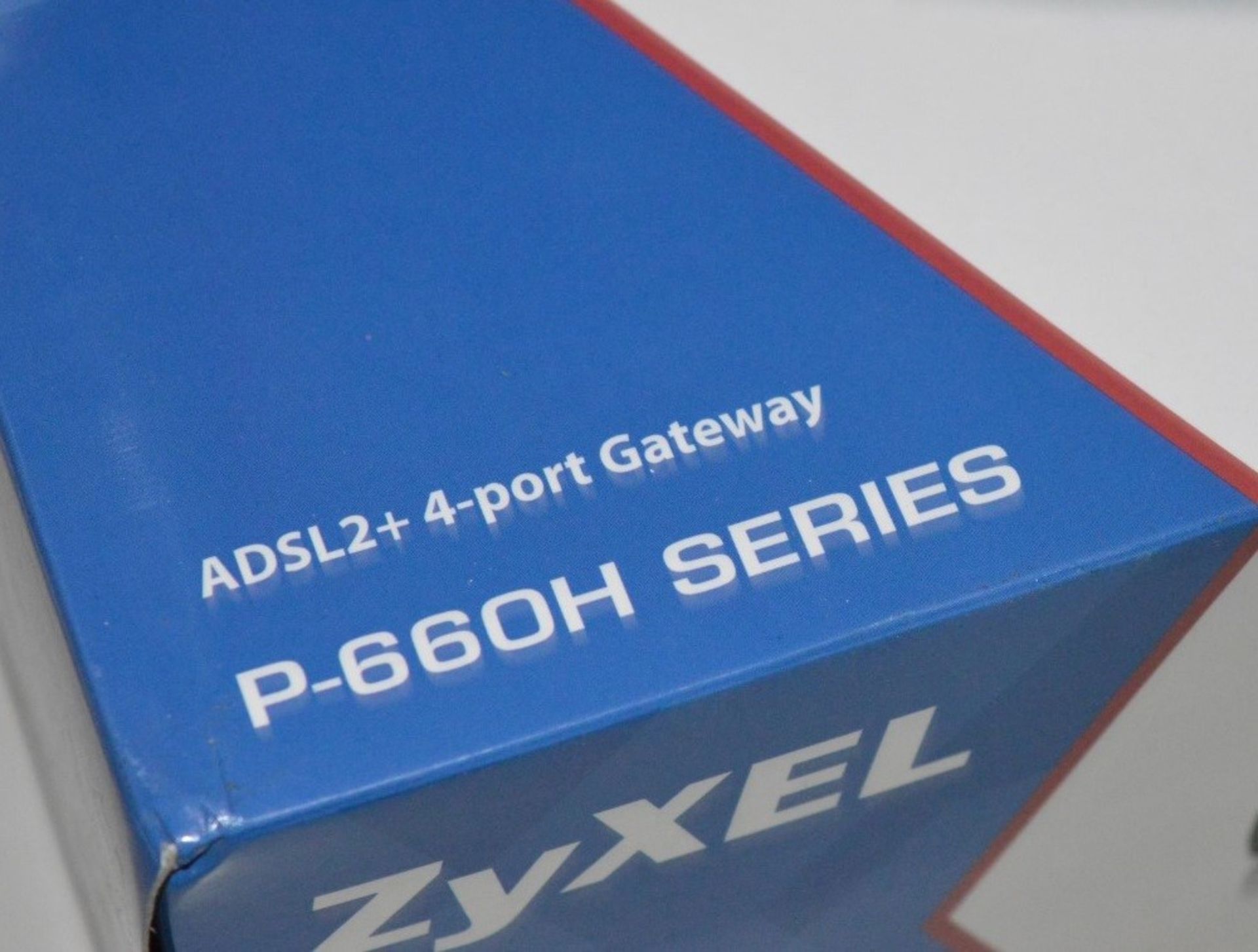 3 x Zyxel Ultra High Speed ASL2+ Gateway For SOHO Networks Router - Model P-660H - New and Sealed - - Image 2 of 3