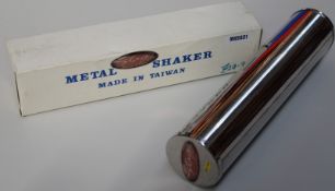 1 x Stagg Musical Metal Shaker - New and Boxed - CL020 - Ref Mus031 - Location: Altrincham WA14 - RR