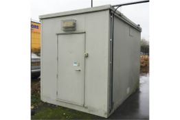 1 x Equipment Accommodation Module Portable Cabin Enclosure - Manufactured by the Elliot Group For B