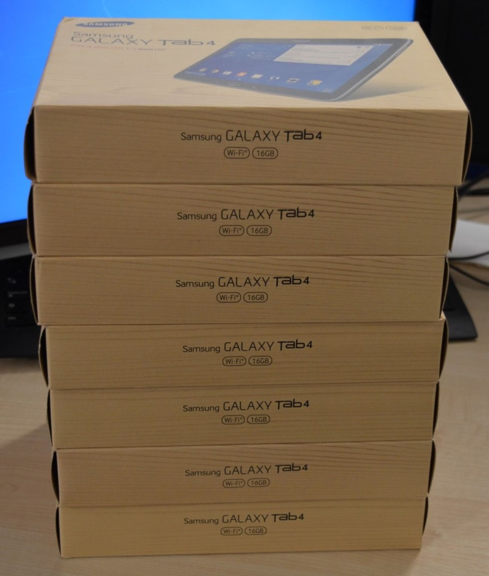 7 x Empty Samsung Galaxy Tab4 Table Retail Boxes - CL300 - Ref CAT113 - Empty Boxes May Have Some In - Image 6 of 6
