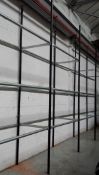 1 x Selection of of Interlocking Warehouse Racking - Includes 16 Bays - Ideal For Hanging Garments o