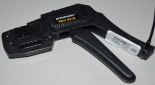 1 x Pressmaster PCC 5310 Coax Crimping Tool With Dies - Telecoms Tooling - Comes With Protective Cas
