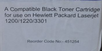 2 x HP Laserjet 1200 Toner Cartridges - Unused Stock - Suitable For HP Laserjet 1200,1220,3301 Print