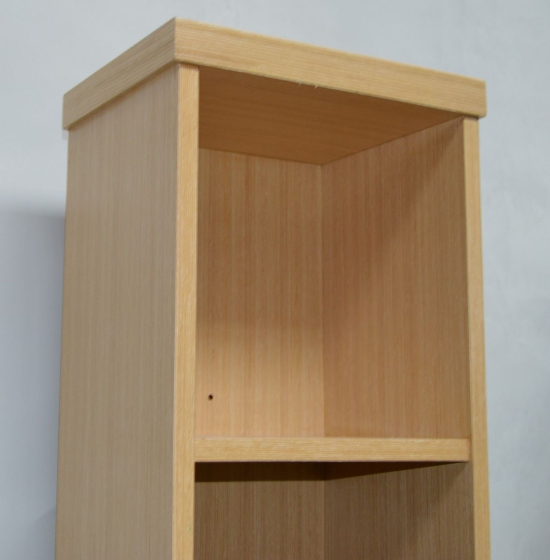 1 x Vogue ARC Series 2 Bathroom Storage Shelving Unit - Wall Mounted or Floor Standing - OAK - Image 2 of 9