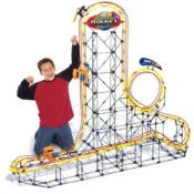 1 x K'nex Rippin Rocket Roller Coaster - Boxed With All Parts - Great Condition - CL010 -