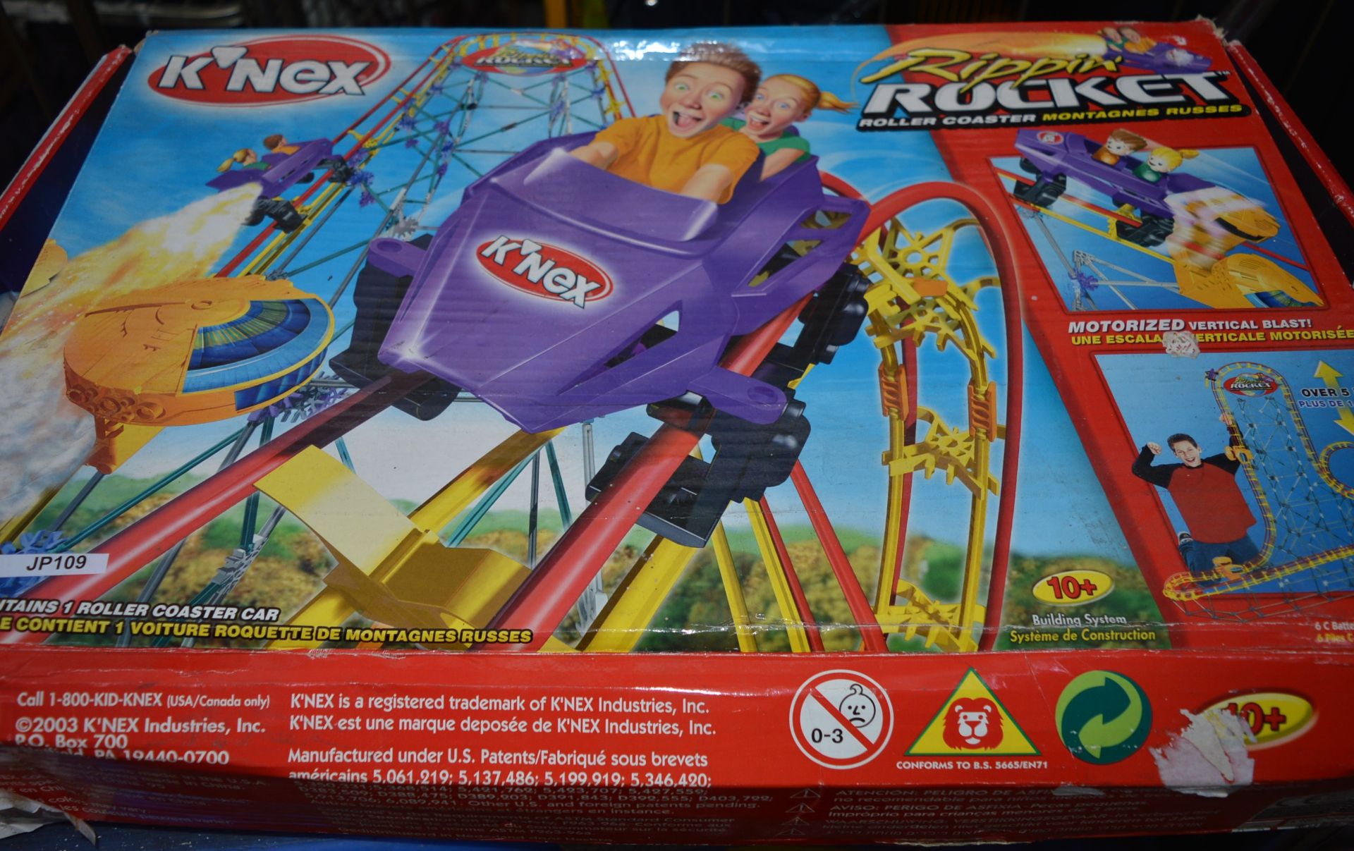 1 x K'nex Rippin Rocket Roller Coaster - Boxed With All Parts - Great Condition - CL010 - - Image 2 of 5