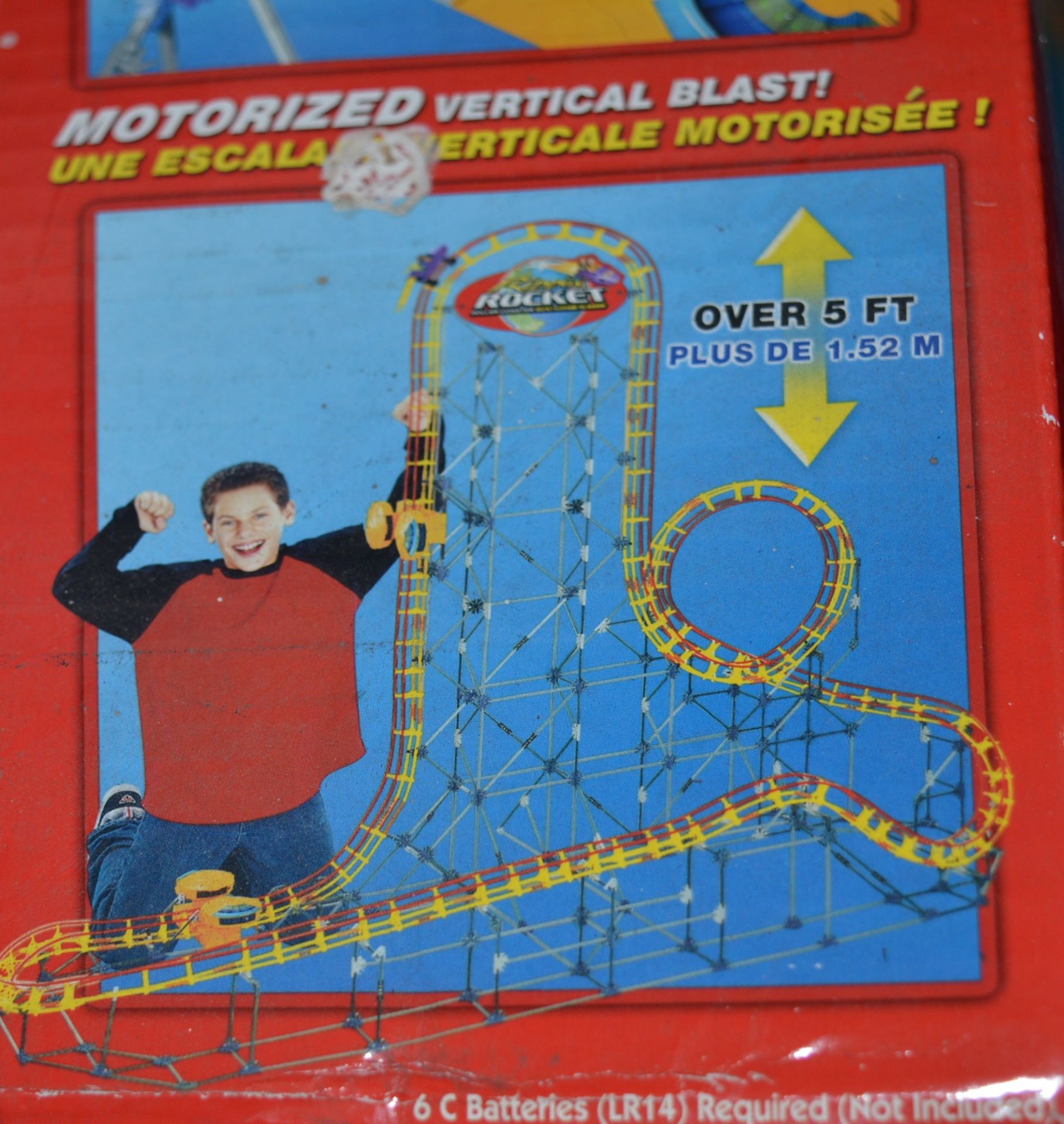 1 x K'nex Rippin Rocket Roller Coaster - Boxed With All Parts - Great Condition - CL010 - - Image 4 of 5