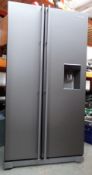 1 x Samsung American-Style (Side By Side) Fridge / Freezer RSA1WTMH - Dimensions: W91 x H178 x D73cm