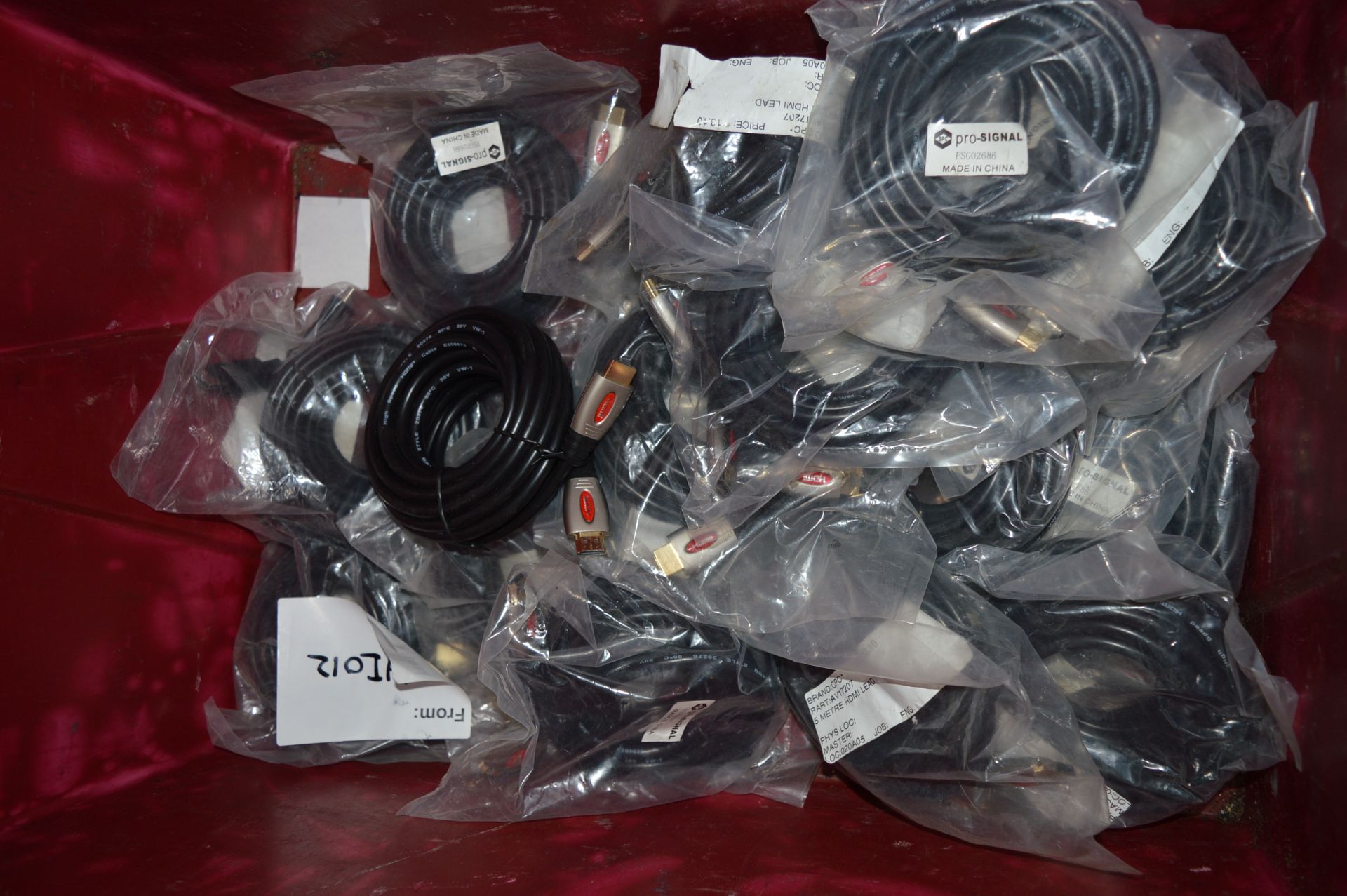 17 x Pro Signal 5 Meter HDMI to HDMI Cables - High Quality HDMI Leads - Brand New Stock - RRP £136 - - Image 3 of 3