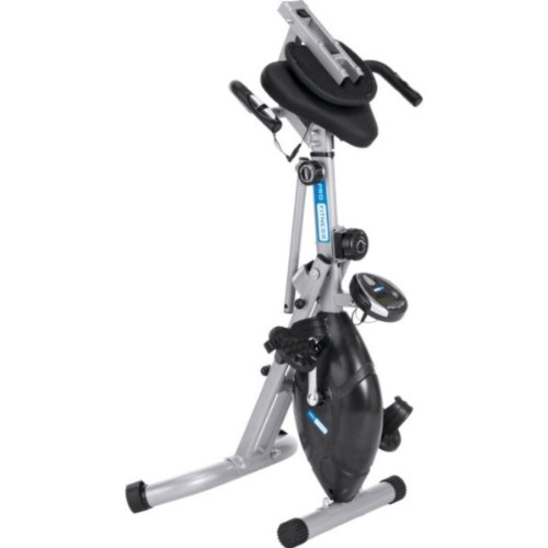 1 x Pro Fitness Recumbent Folding Exercise Bike - CL007 - Excellent Condition - Workout and Tone - Image 3 of 5