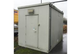 1 x Equipment Accommodation Module Portable Cabin Enclosure - Manufactured by the Elliot Group For