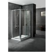 1 x Vogue SULIS 1100mm Sliding Door Enclosure - Includes Sulis 1100mm Sliding Door and 800mm Side