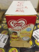 30 x Packets of Cow & Gate Sunny Start Banana Porridge - 125g - CL019 - Expiry Date 04/10/2016 -