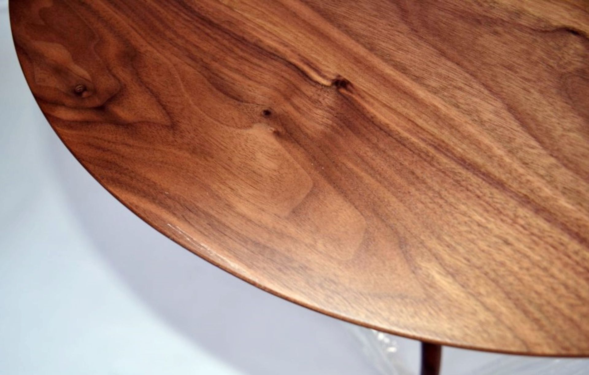 1 x LIGNE ROSET Occasional Table In Walnut - Designed By Pierre Paulin - Dimensions: H50 x Diameter: - Image 4 of 7