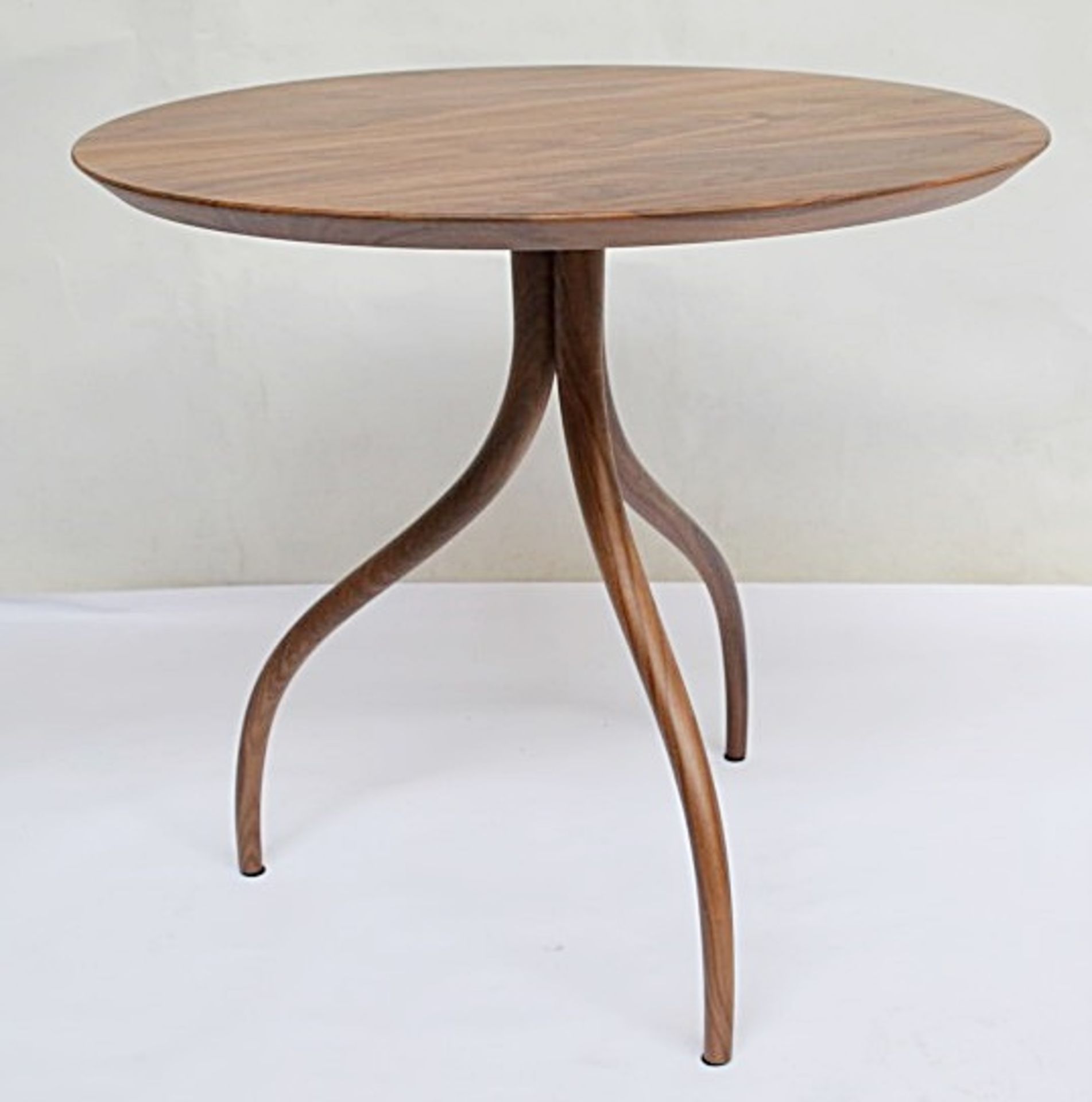 1 x LIGNE ROSET Occasional Table In Walnut - Designed By Pierre Paulin - Dimensions: H50 x Diameter: - Image 2 of 7