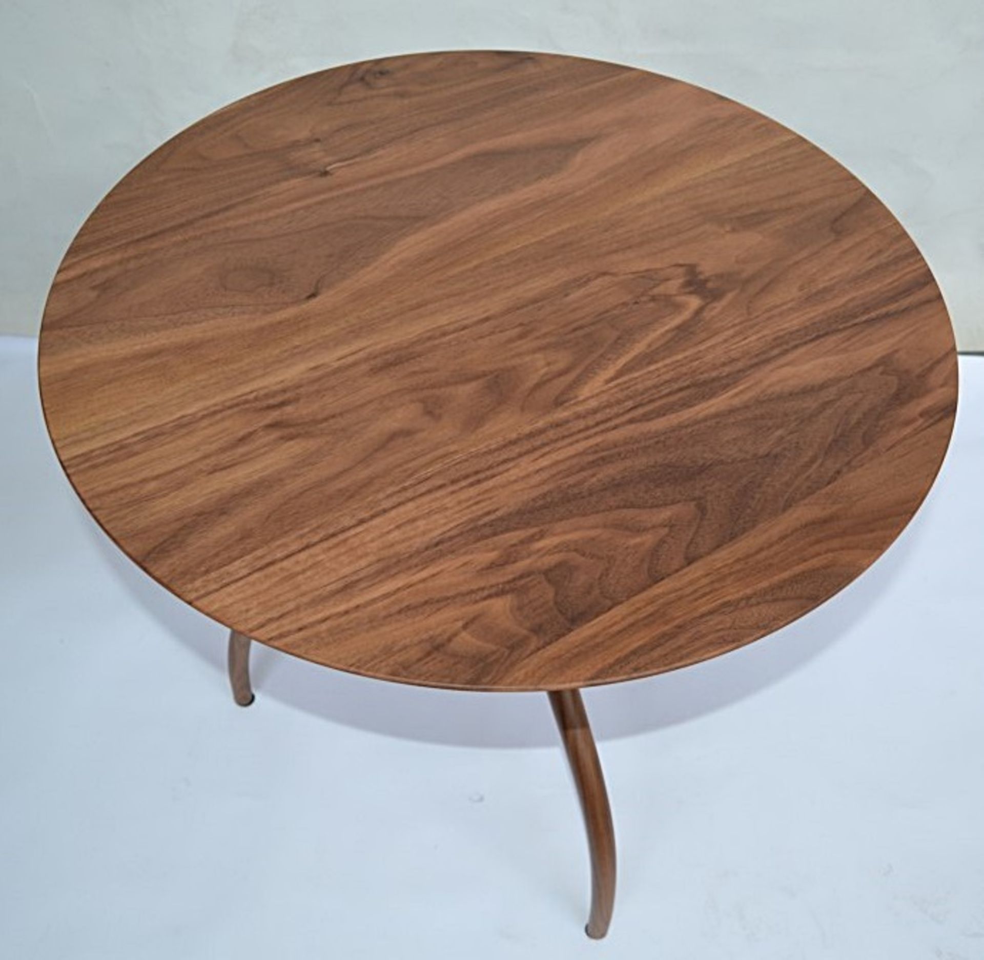 1 x LIGNE ROSET Occasional Table In Walnut - Designed By Pierre Paulin - Dimensions: H50 x Diameter: - Image 3 of 7