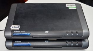 2 x Curtis DVD Players - CL011 - Ref CAT116 - Location: Altrincham WA14 - Power on but come
