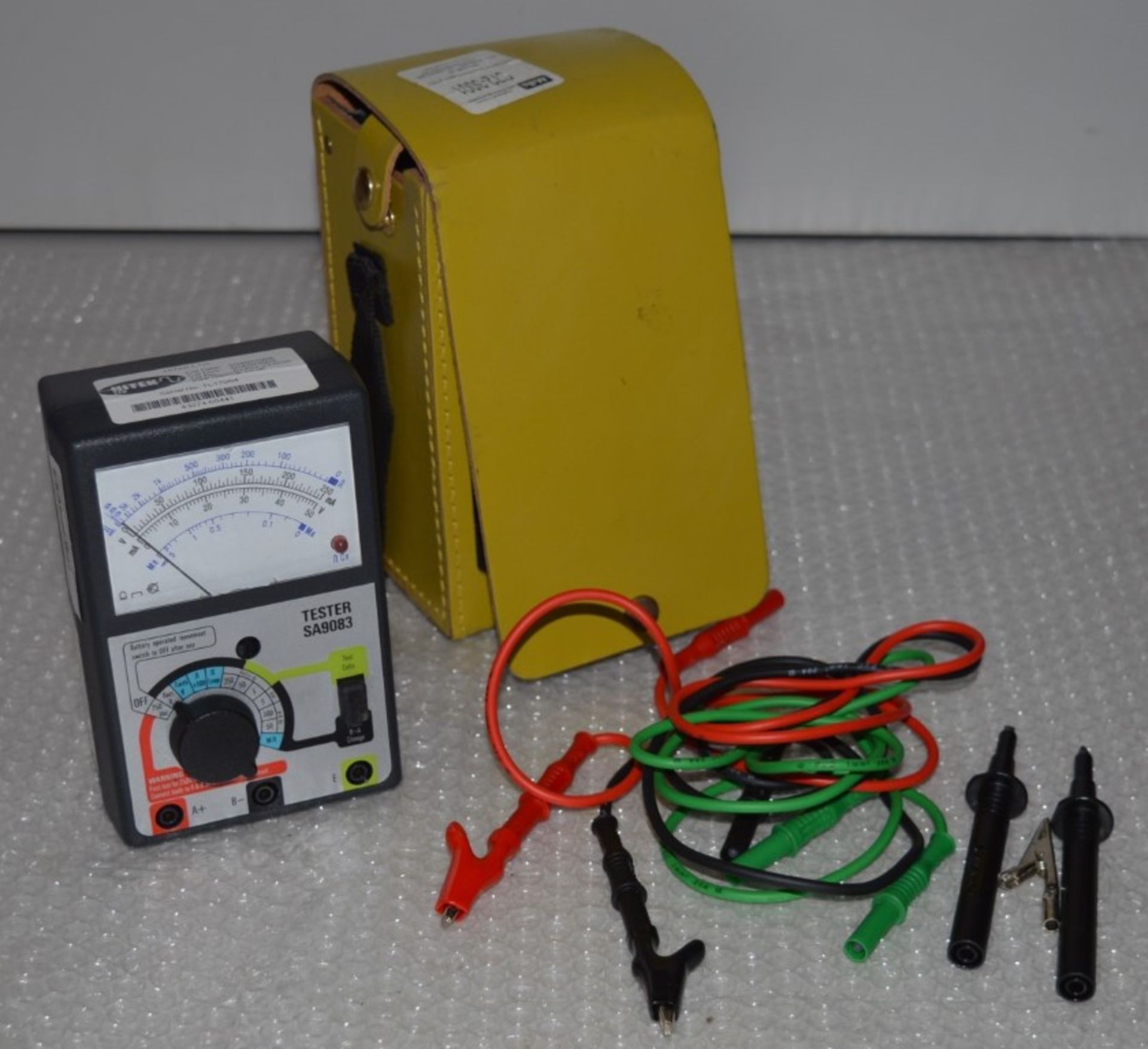 1 x Mills SA9083 Multimeter - Suitable For Telephone Engineers in Maintenance Testing - With Carry - Image 6 of 16