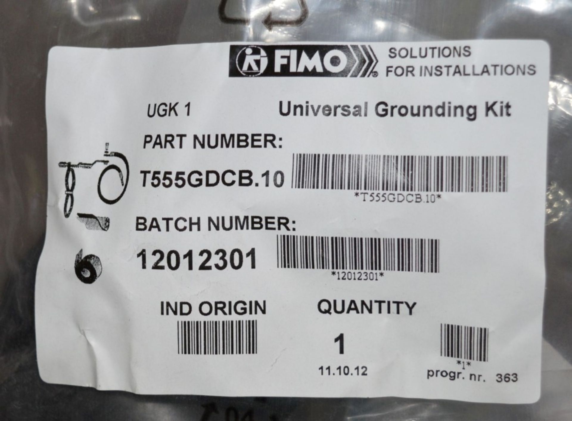 8 x Fimo Universal Grounding Kits - Part Number T555GDCB.10 - Brand New in Packets - Please See - Image 3 of 8