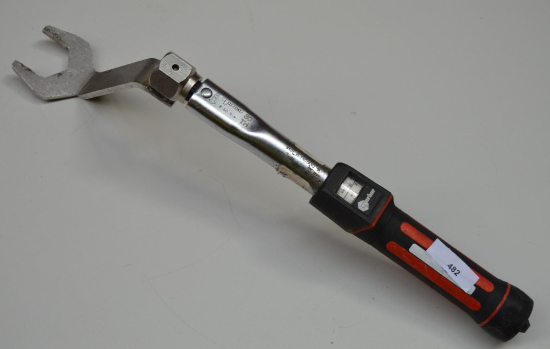 1 x Norbar 60TH Torque Wrench 8-60Nm with Spanner Attachment - CL300 - Ref PC738 - Location: - Image 2 of 2