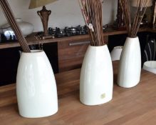 7 Assorted Decorative Vases - See Description For Details