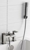1 x Aurora Bath Shower Mixer - Brass Construction With Chrome Finish  - CL190 - Ref PV007 -