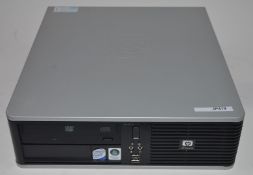 1 x Hewlett Packard DC7800 Desktop Computer - Features an Intel Core2 2.66ghz Processor, DVD Rom and
