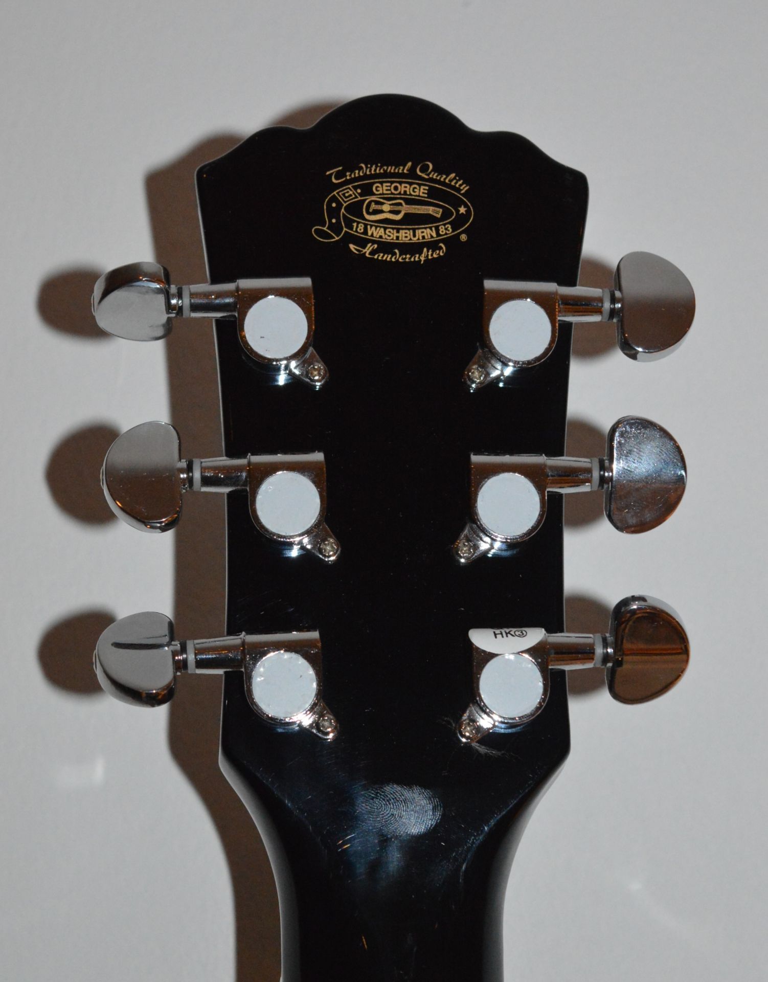 1 x Washburn EA12/B Mini Jumbo Electro Acoustic Guitar - Festival Series - Mahogany Neck With - Image 5 of 15