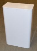 1 x Sky Back to Wall Toilet Cabinet - White Gloss - CL190 - Ref BR103 - Location: Bolton BL1 -
