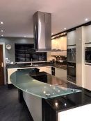 1 x Siematic Kitchen Island With Miele Hob, Gaggenau Extractor, Generous Drawer Storage And