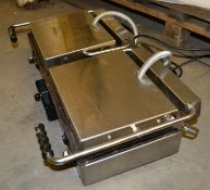 1 x Milantoast Dual Maestrowave Double Contact Grill - Ref: FJC004 - CL124 - Location: Bolton