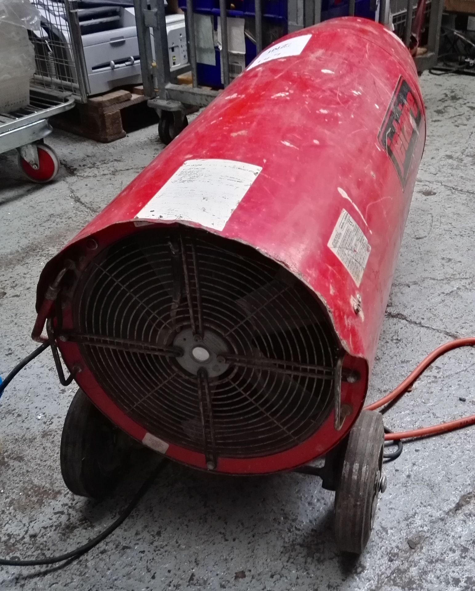 1 x Jetaire LG350A 100kW Mobile Propane Heater - CL011 - Location: Altrincham WA14 Removed from a - Image 12 of 16