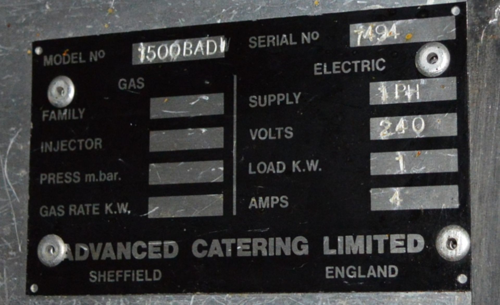 1 x Advanced Catering Equipment 1500BADW 240V Chilled Counter - Details to follow - Ref: FJC011 - - Image 9 of 10