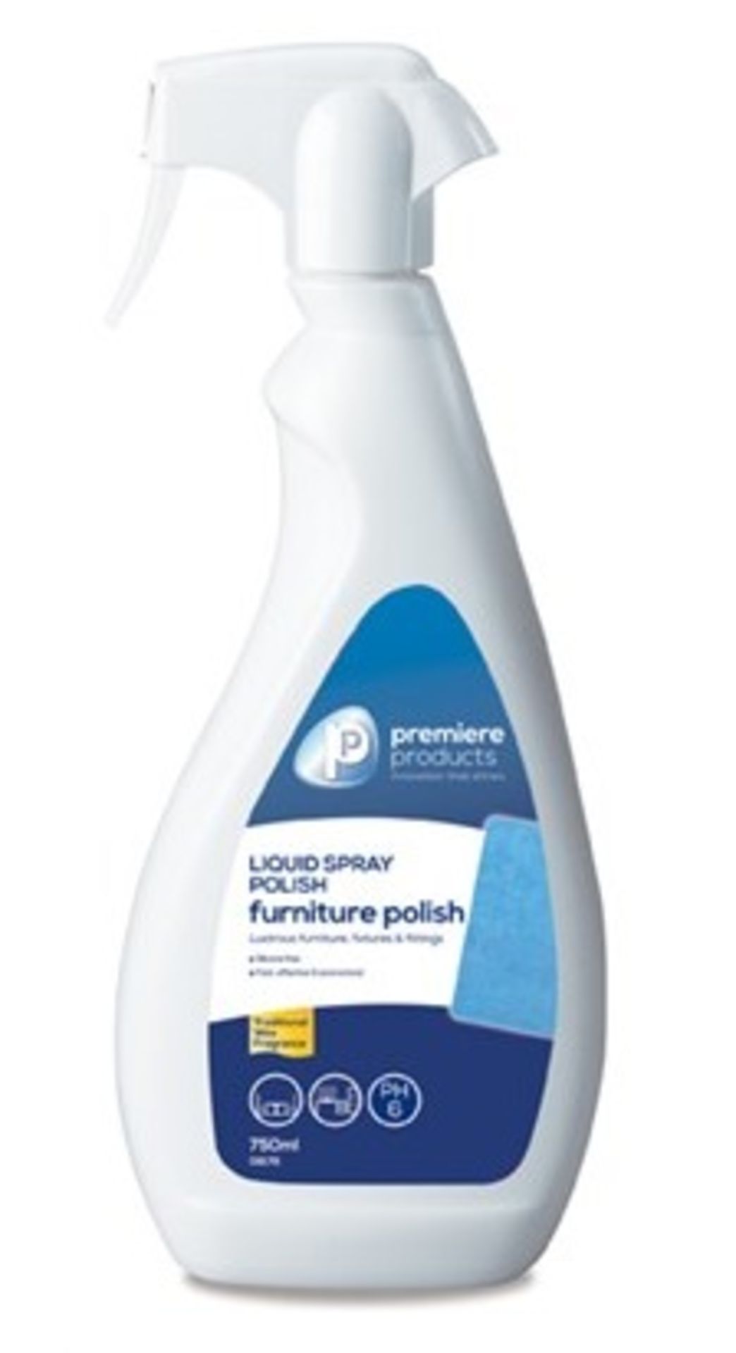 48 x Liquid Spray Polish Furniture Polish With Spray Head - Premiere Products - Includes 48 x